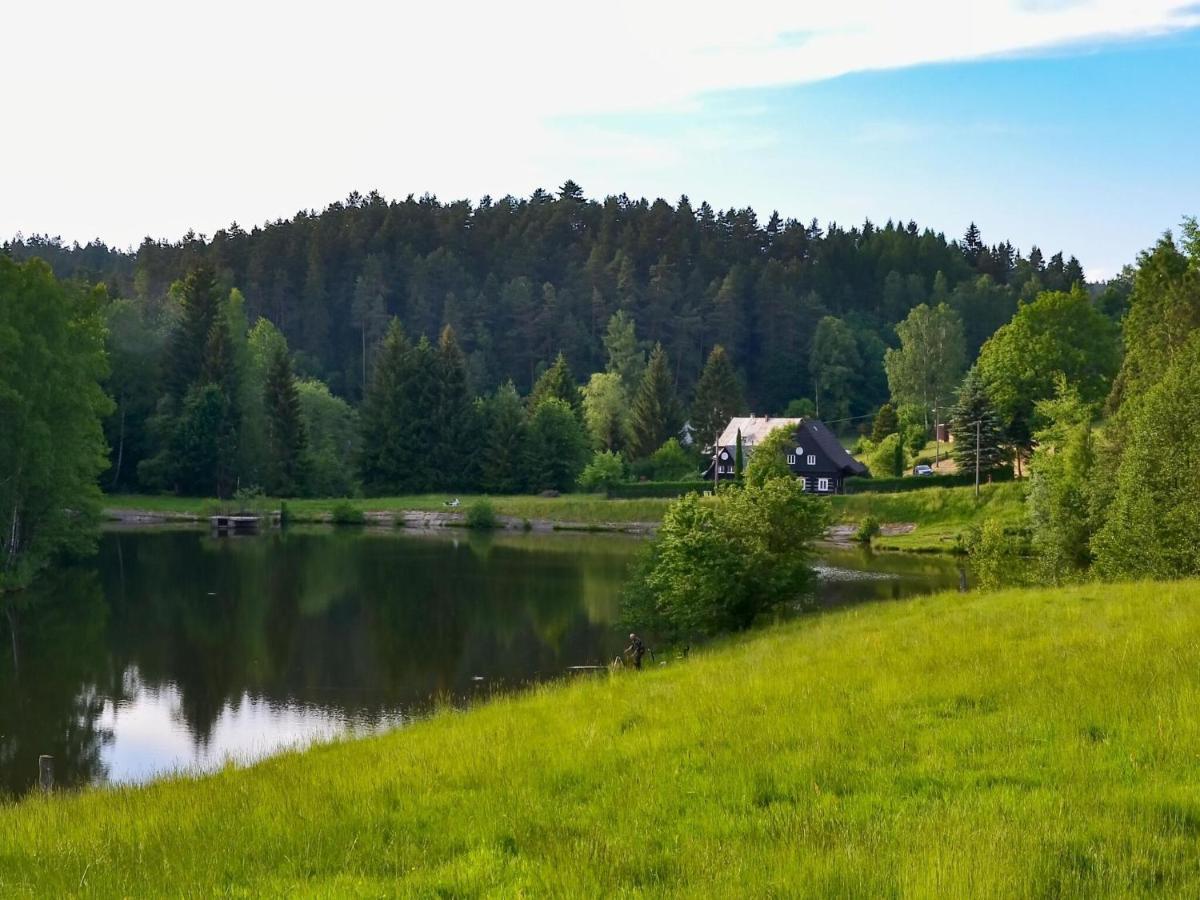 Home With Well Kept Fenced In Rice On The Shore Kyjov (Usti nad Labem) Exterior foto